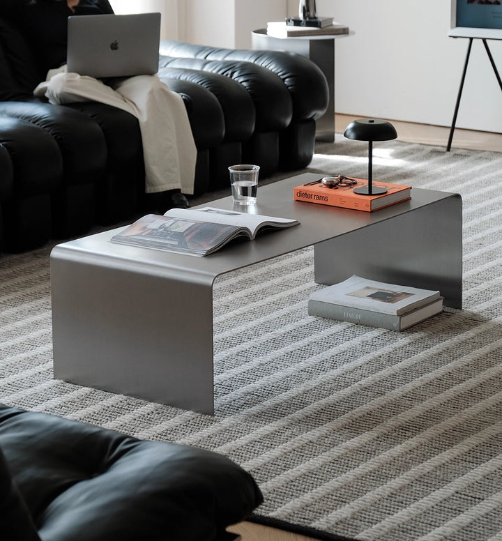 שולחן סלון Inox Arc