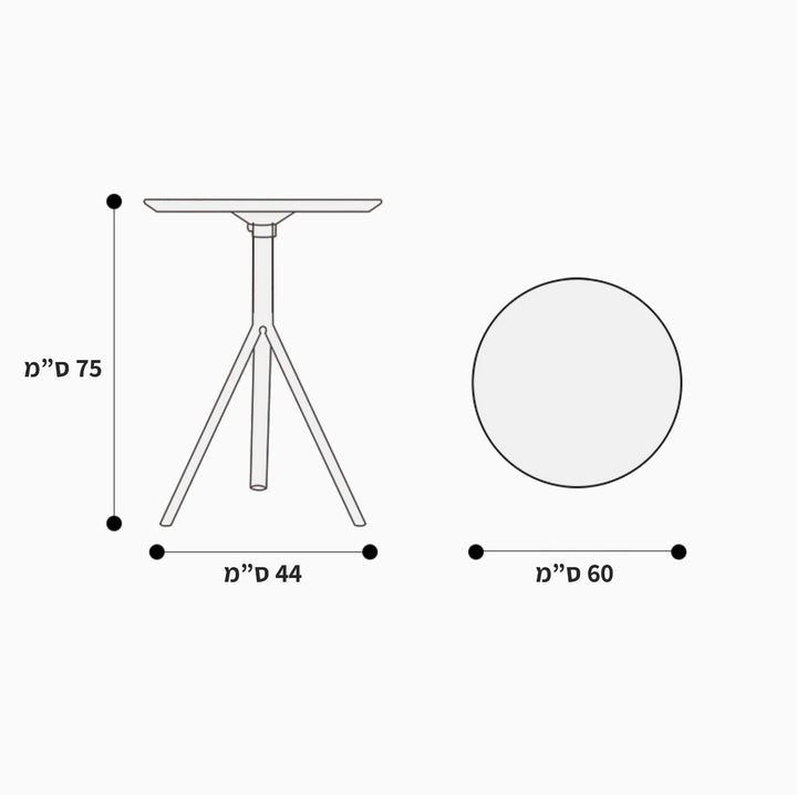 שולחן מתקפל Rate