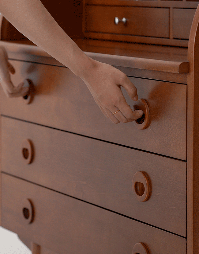 שידת אחסון / איפור Bunki