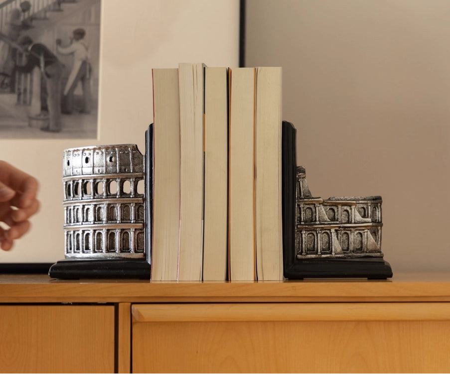 סט תומך ספרים Colosseum