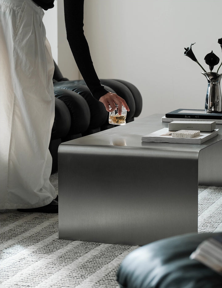 שולחן סלון Inox Arc