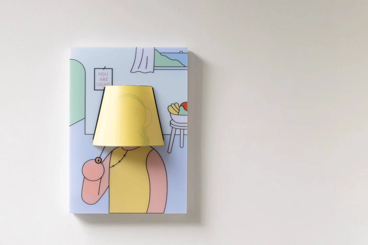 תמונה עם תאורה Lampself