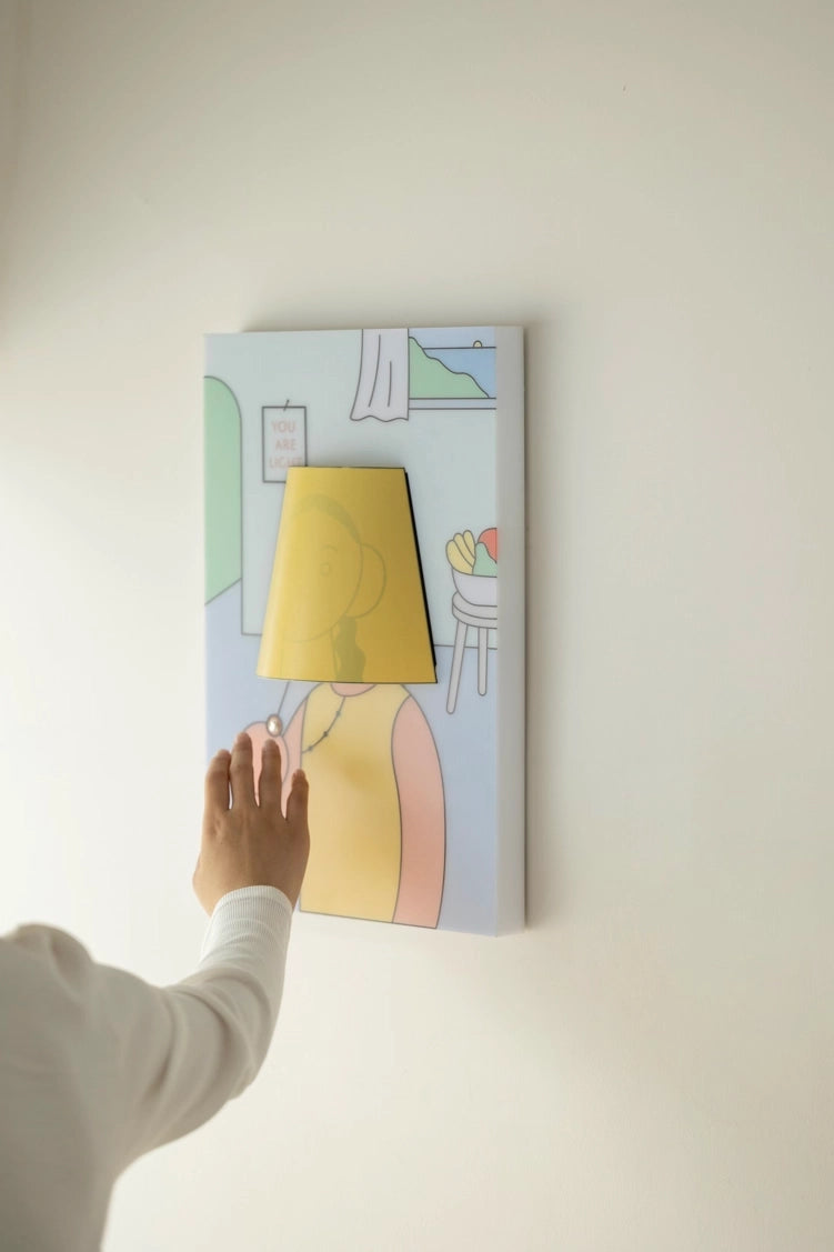 תמונה עם תאורה Lampself