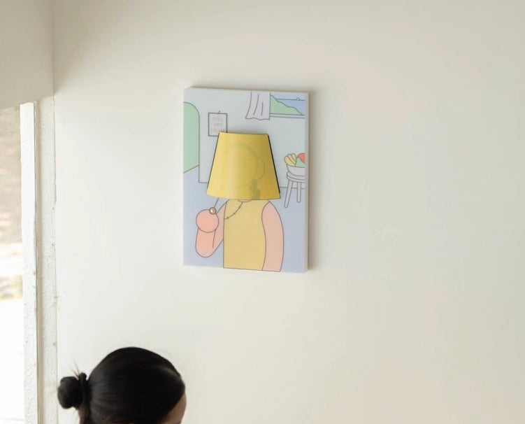 תמונה עם תאורה Lampself