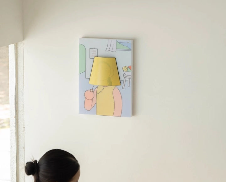 תמונה עם תאורה Lampself