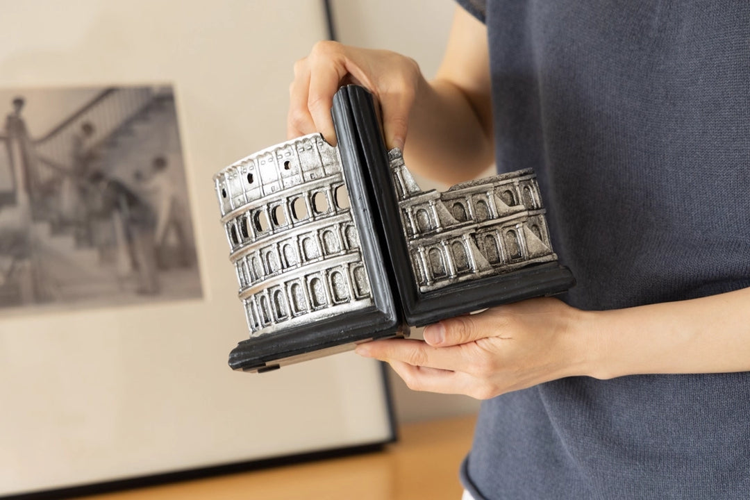 סט תומך ספרים Colosseum