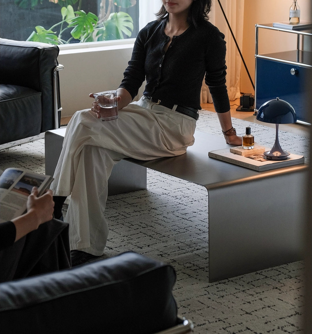 שולחן סלון Inox Arc