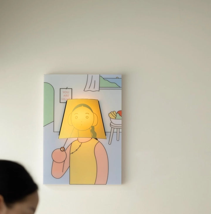 תמונה עם תאורה Lampself