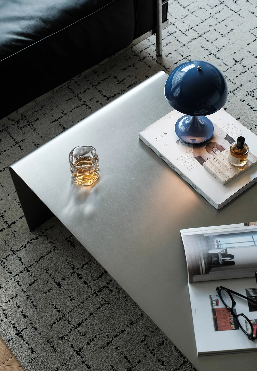 שולחן סלון Inox Arc