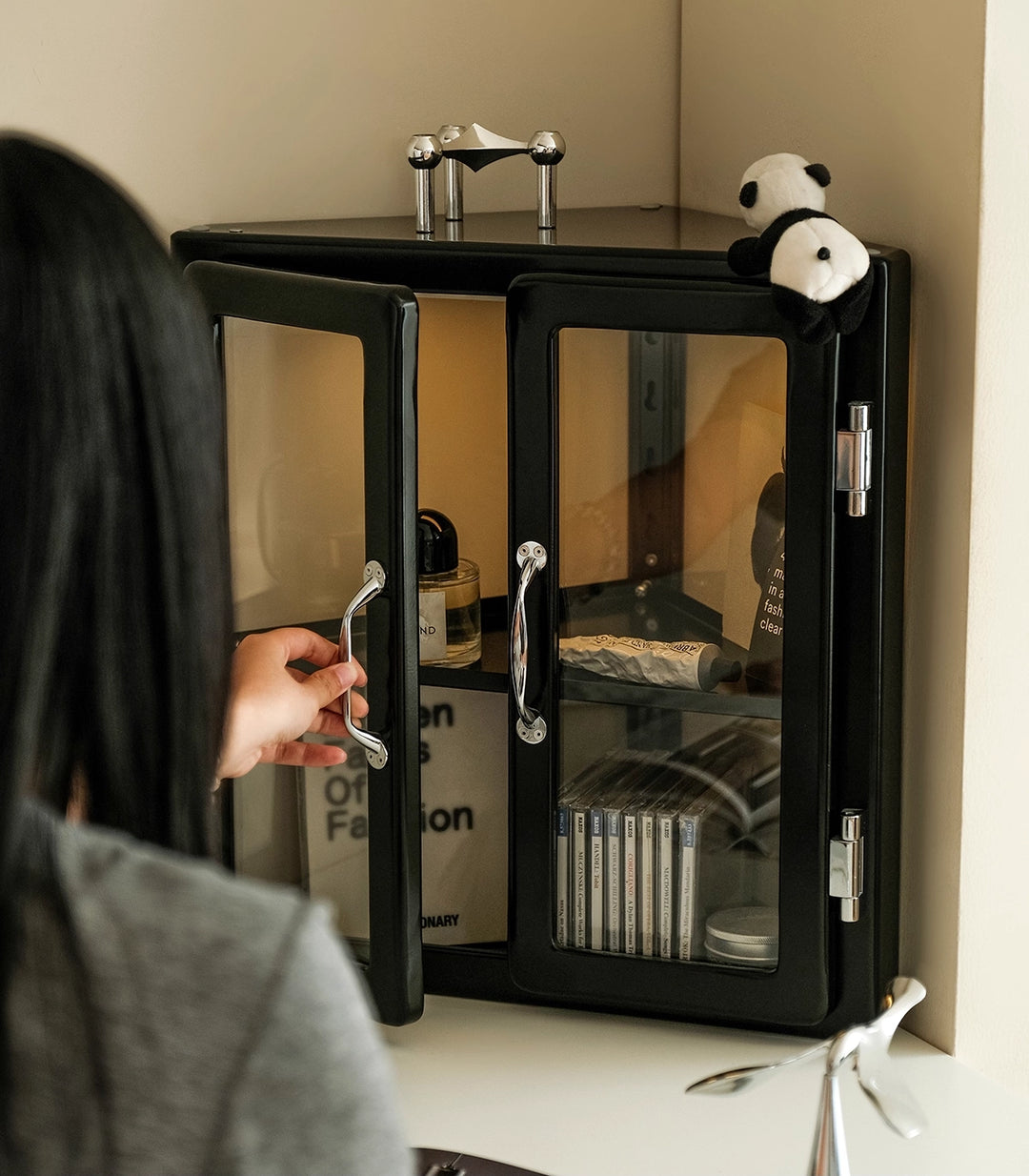 שידת שולחן פינתית Kanpi Rian