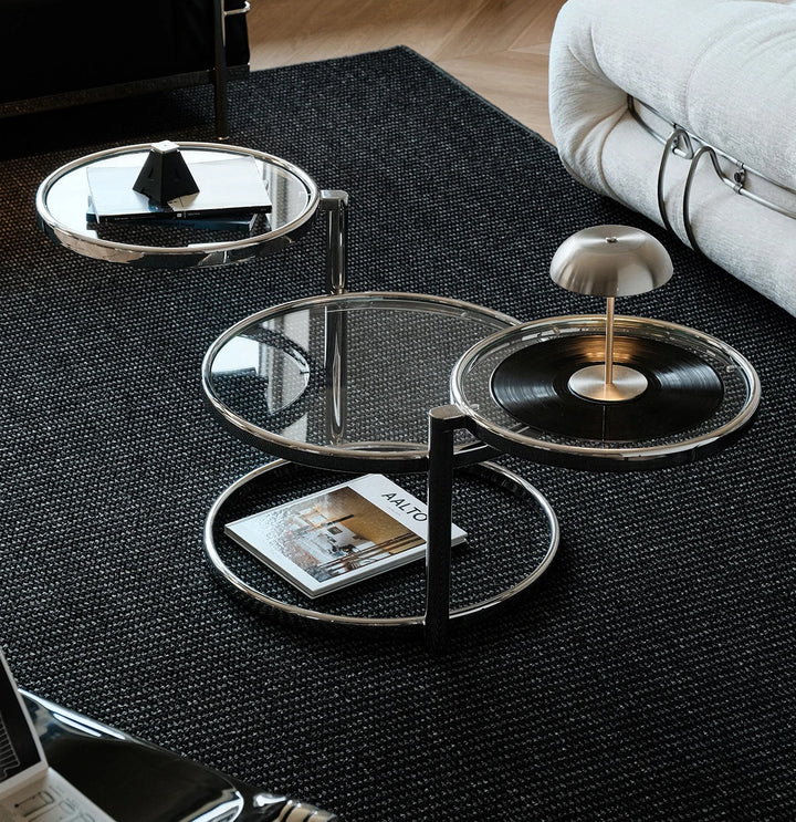 שולחן סלון מסתובב 360° Back