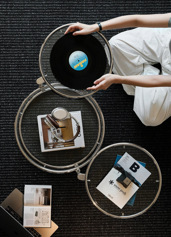 שולחן סלון מסתובב 360° Back