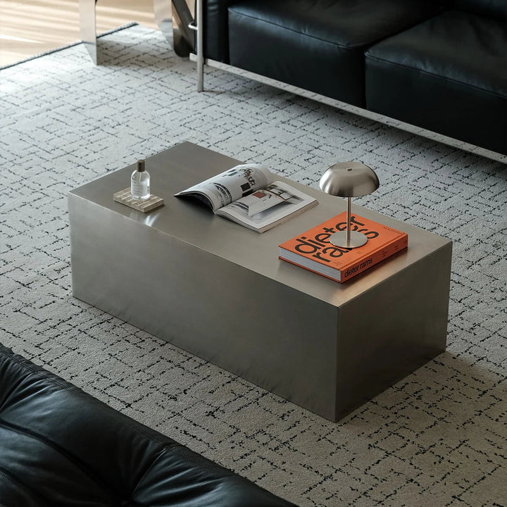 שולחן סלון Inox Block